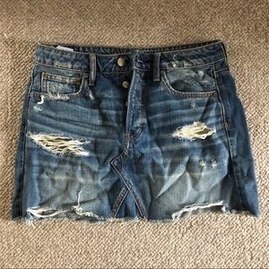 American Eagle jean skirt